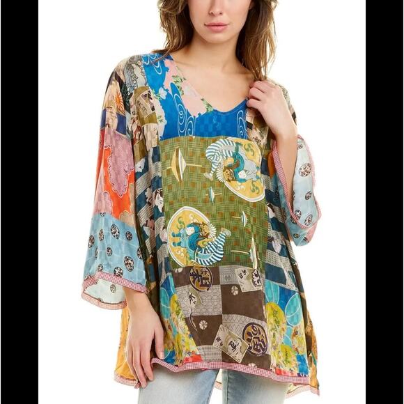 Johnny Was Samantha Blouse‎ XS C17521B2 - Picture 1 of 7